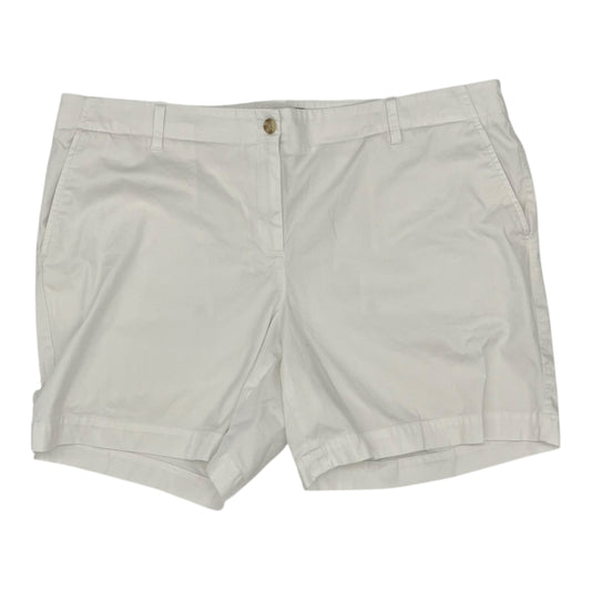 Shorts By Talbots In Cream, Size:18