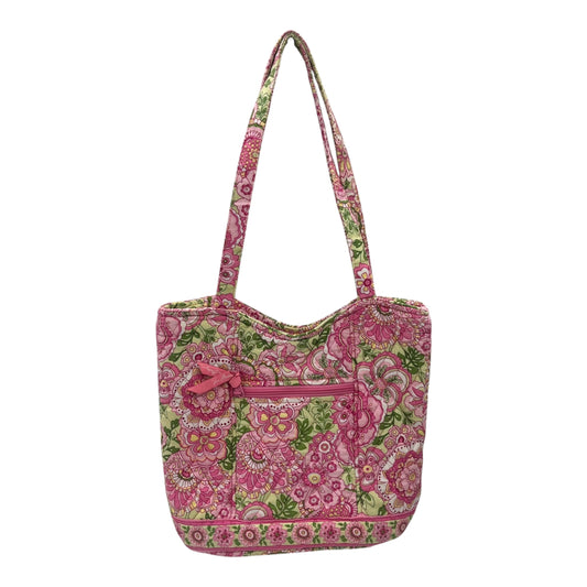 Handbag By Vera Bradley In Pink, Size:Medium