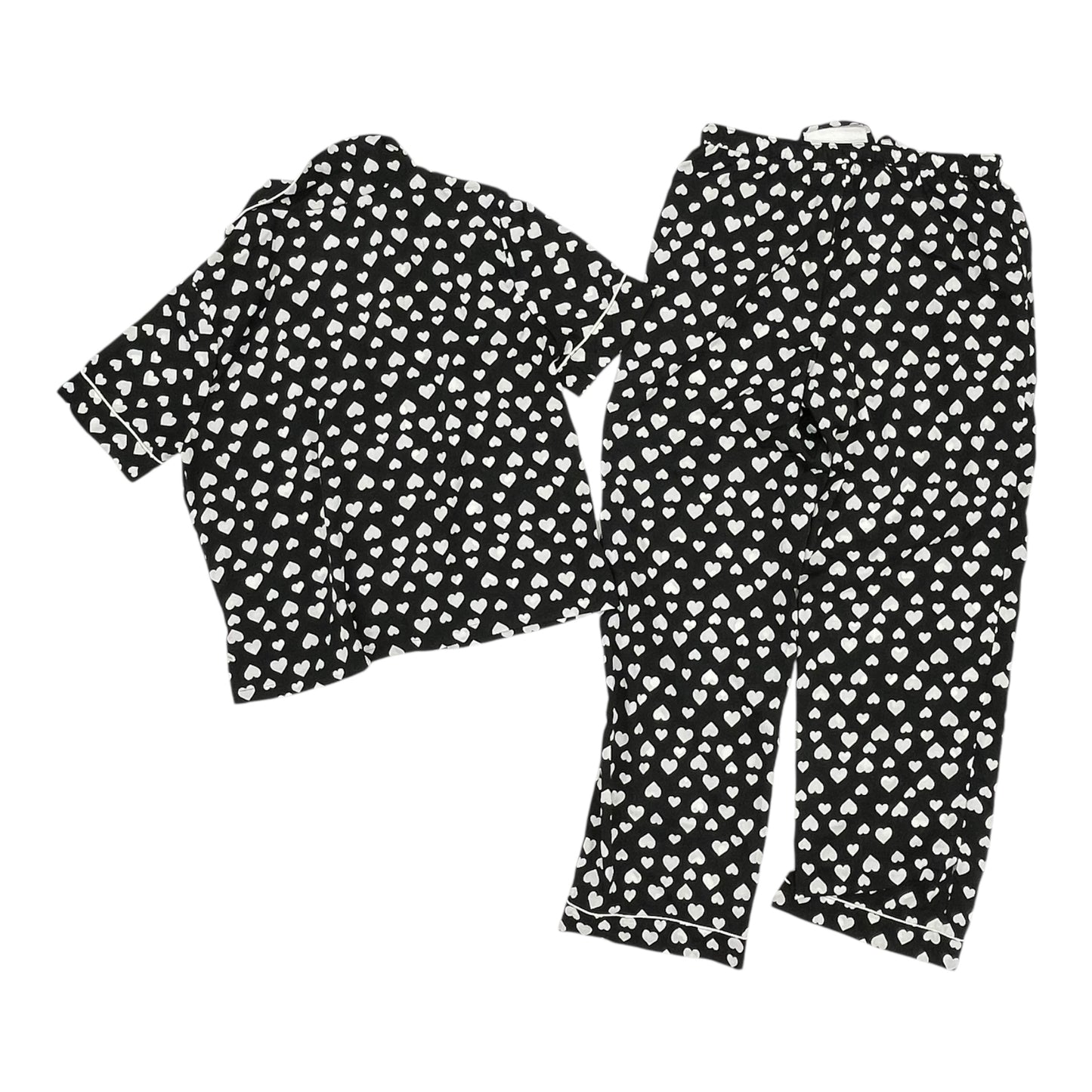 Pajamas 2Pc By Clothes Mentor In Black & White, Size:M
