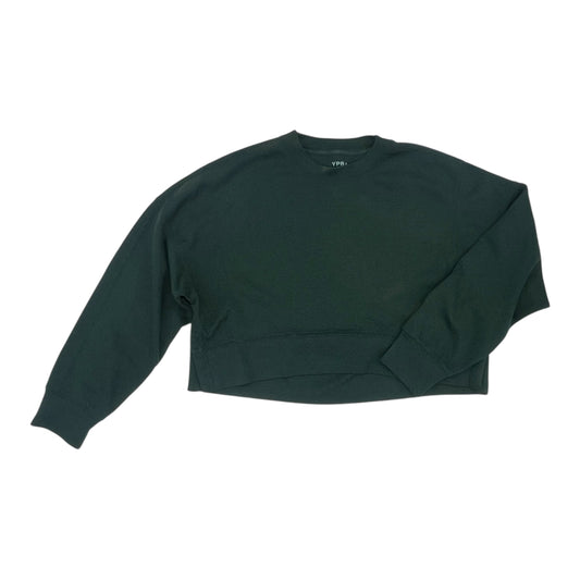 Sweatshirt Crewneck By Clothes Mentor In Green, Size:M