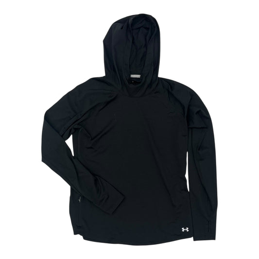 Athletic Top Ls Hoodie By Under Armour In Black, Size:M