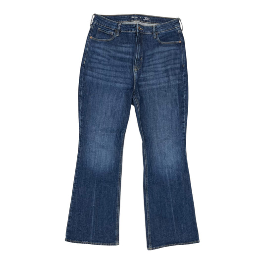 Jeans Flared By Old Navy In Blue Denim, Size:16
