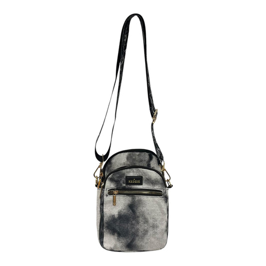 Belt Bag By Clothes Mentor In Black & White, Size:Medium