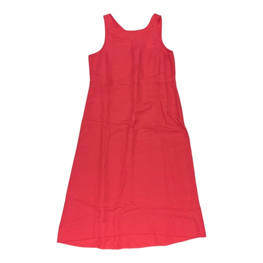 Dress Casual Midi By J. Jill In Orange, Size:S
