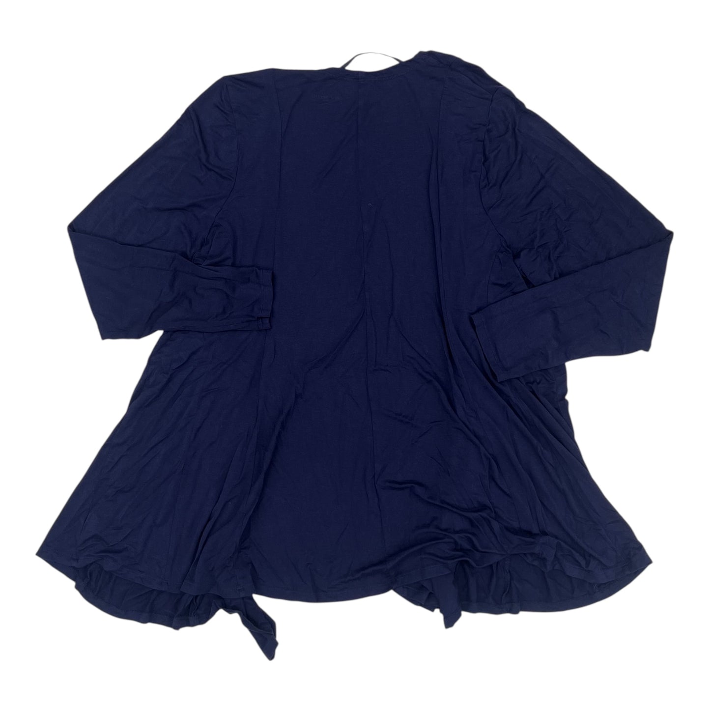 Cardigan By Lane Bryant In Navy, Size:3X