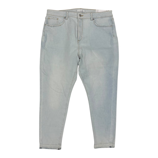 Jeans Skinny By Loft In Blue Denim, Size:16