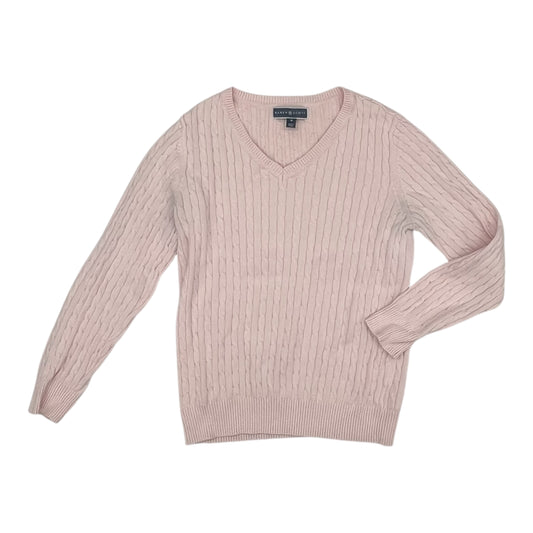 Sweater By Karen Scott In Pink, Size:M