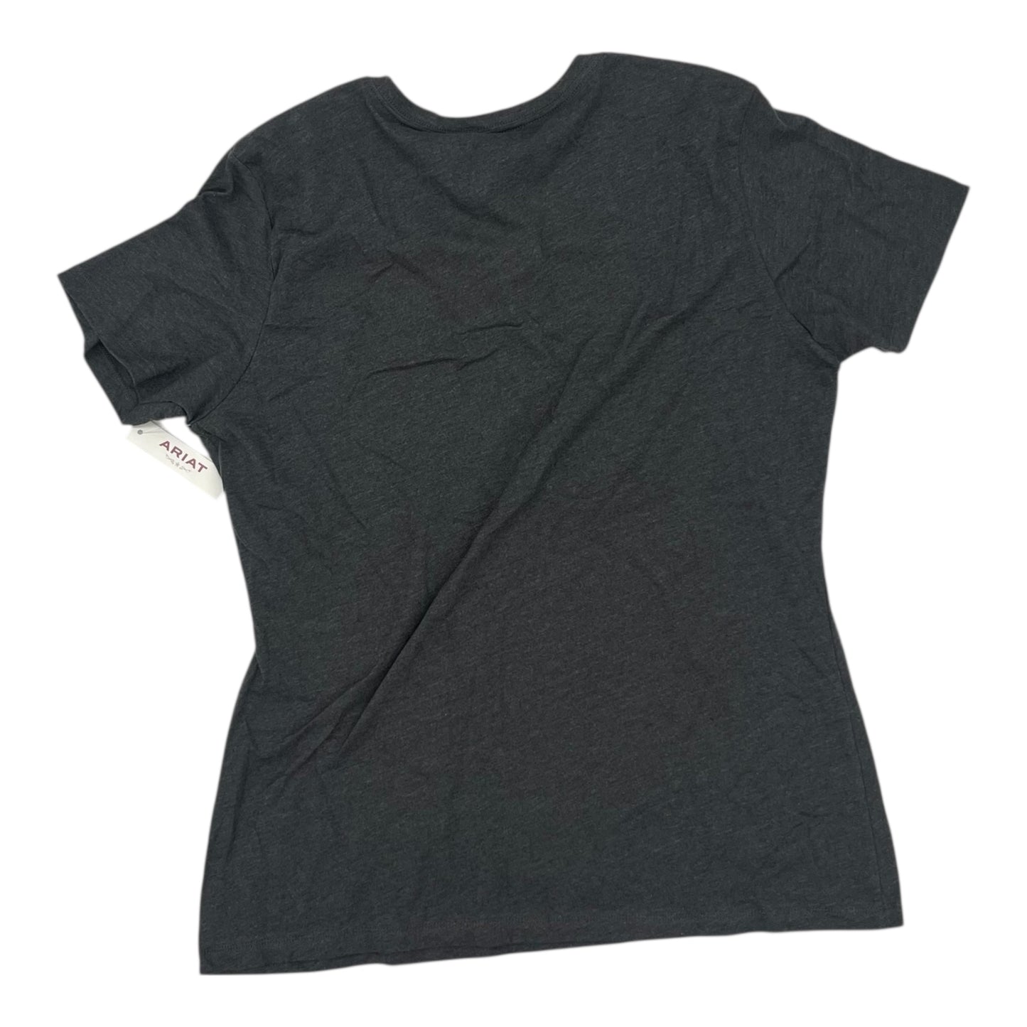 Top Ss By Ariat In Grey, Size:Xxl