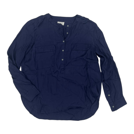 Top Ls By Lou And Grey In Navy, Size:L