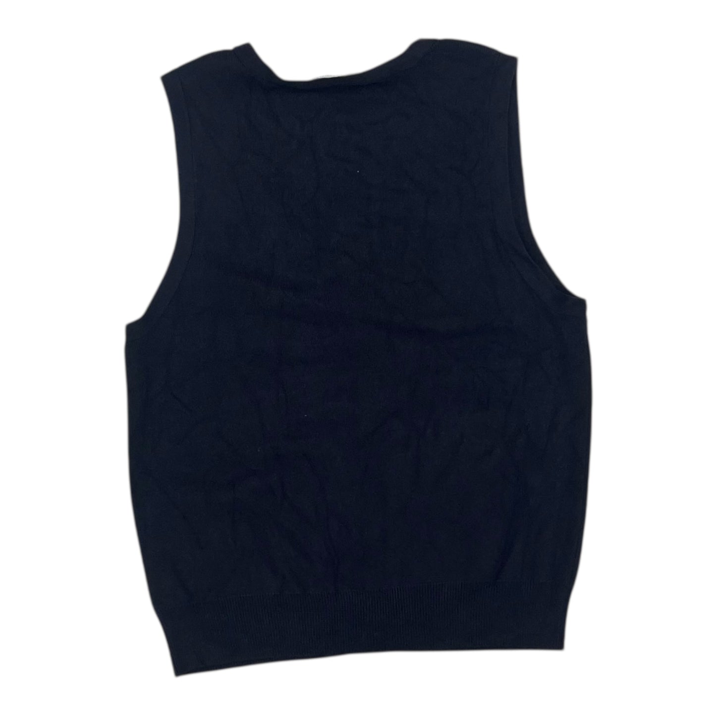 Vest Sweater By Free Assembly In Navy, Size:M