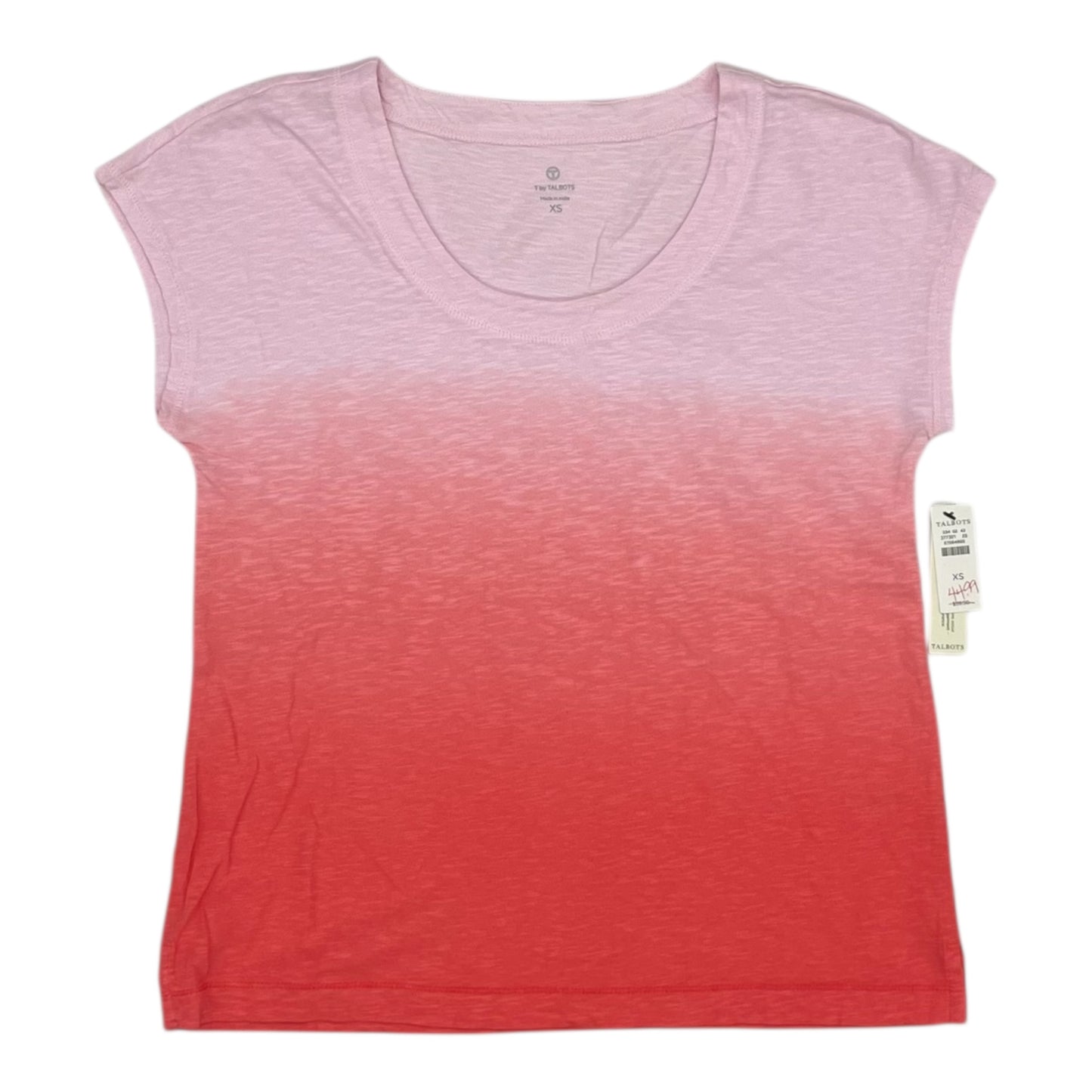 Top Ss By Talbots In Ombre Print, Size:Xs