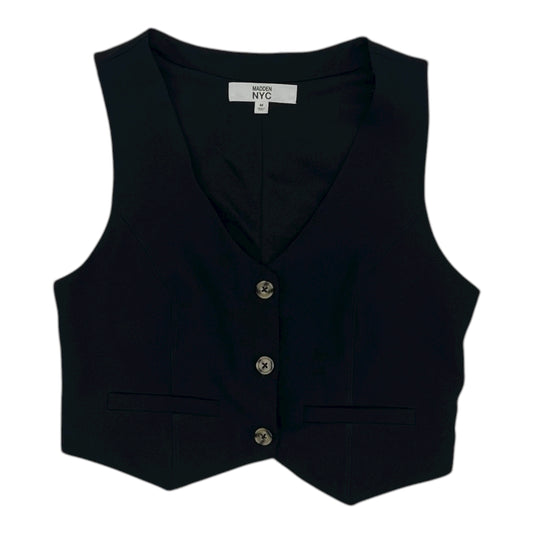 Vest Other By Madden Nyc In Black, Size:M