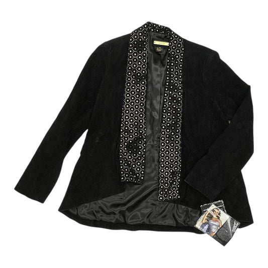 Jacket Leather By Cmc In Black, Size:M