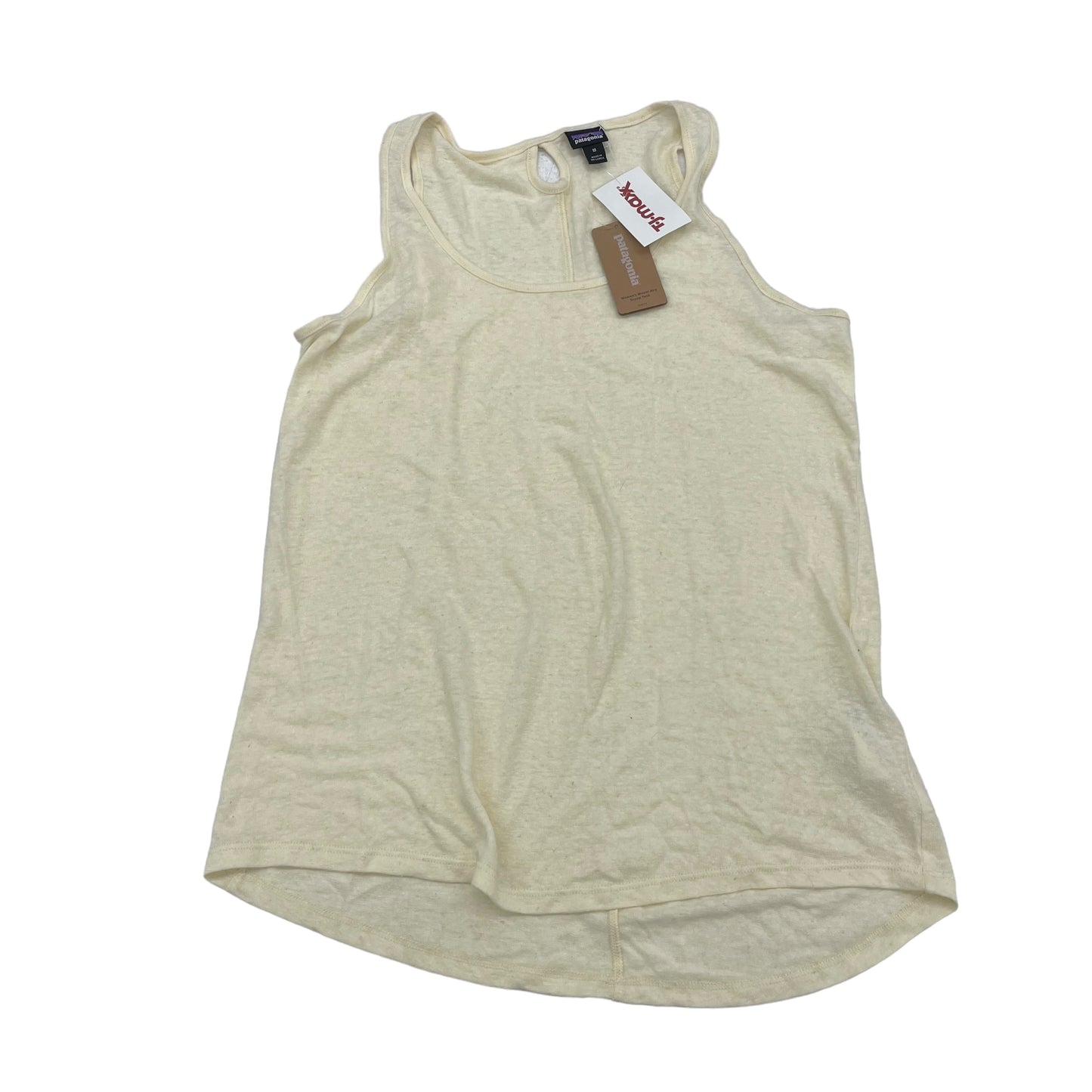 YELLOW PATAGONIA ATHLETIC TANK TOP, Size M