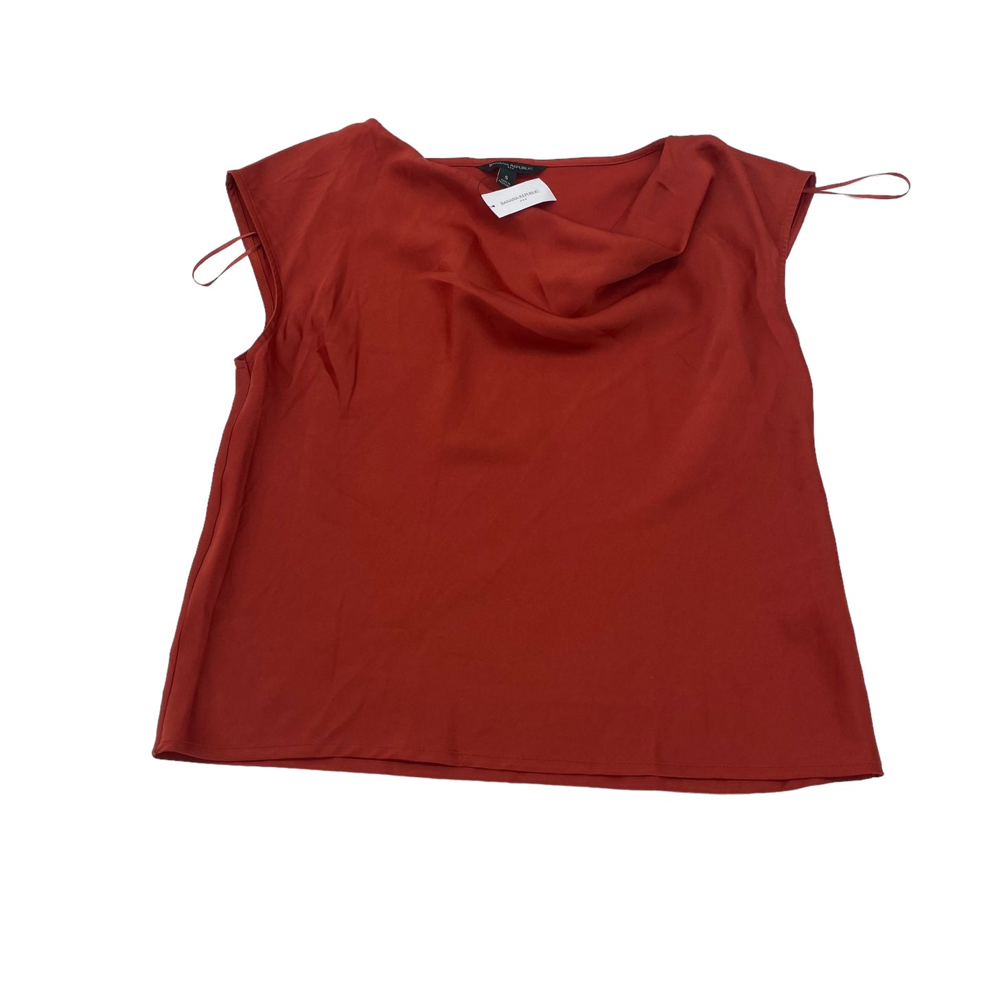 RED BLOUSE SS by BANANA REPUBLIC Size:S