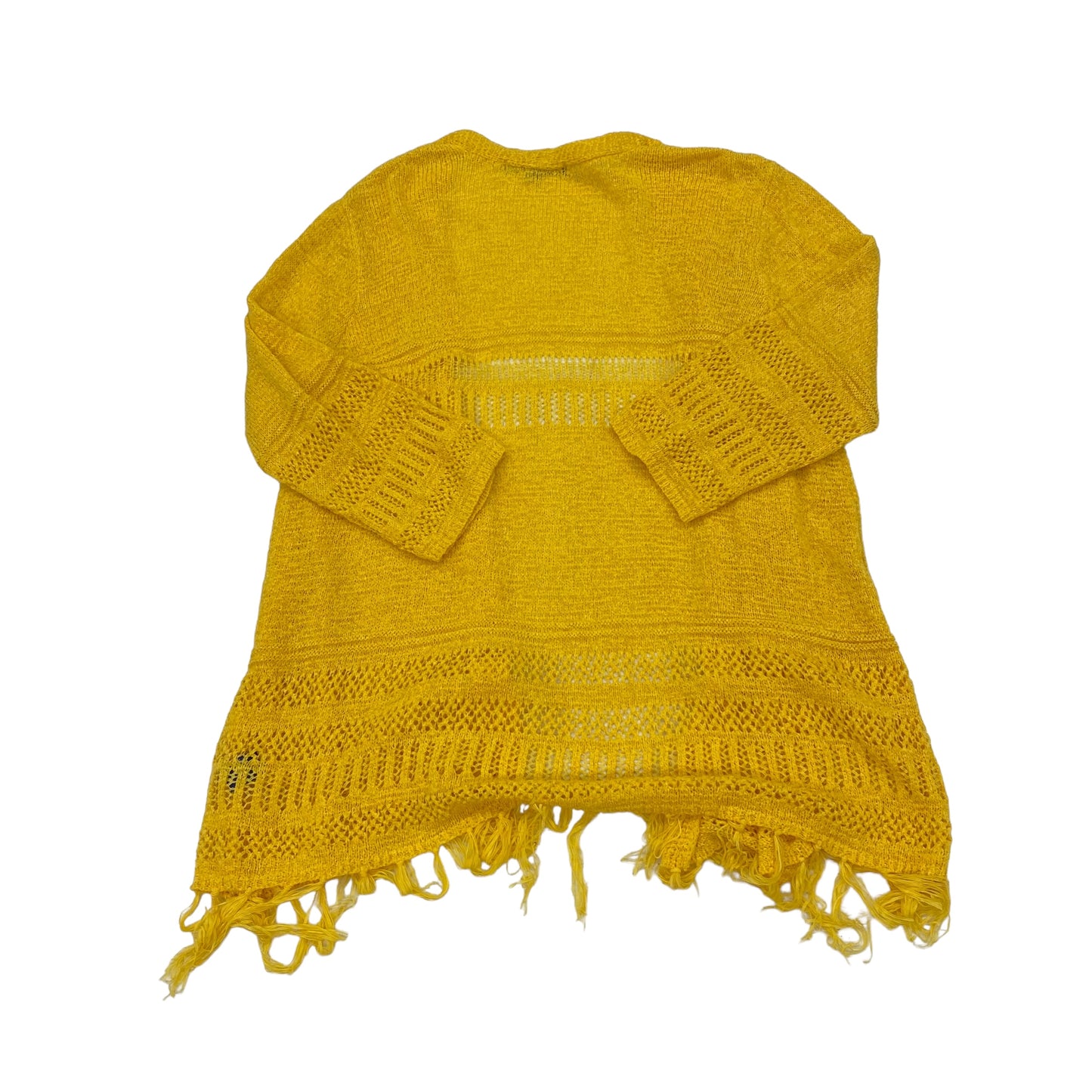 YELLOW CARDIGAN by APT 9 Size:XL