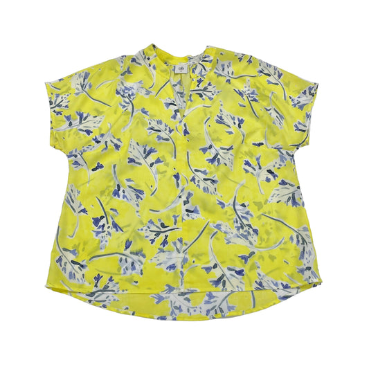 YELLOW BLOUSE SS by CABI Size:M