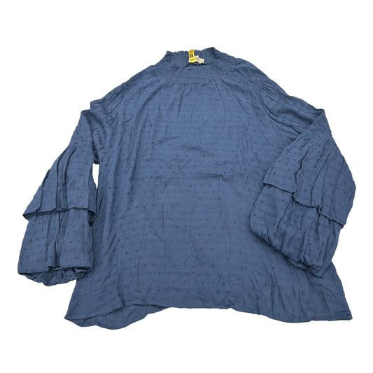 Top Ls By Easel In Blue, Size:L