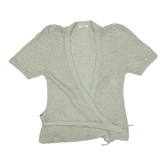 Cardigan By Clothes Mentor In Green, Size:L