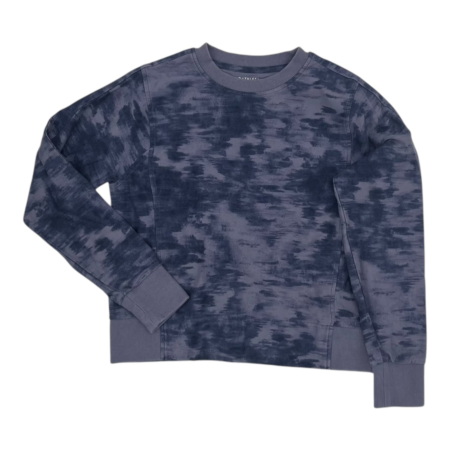 Sweatshirt Crewneck By Athleta In Blue, Size:Xs