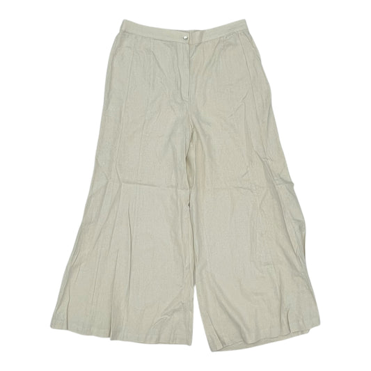 Pants Linen By Vince Camuto In Cream, Size:L