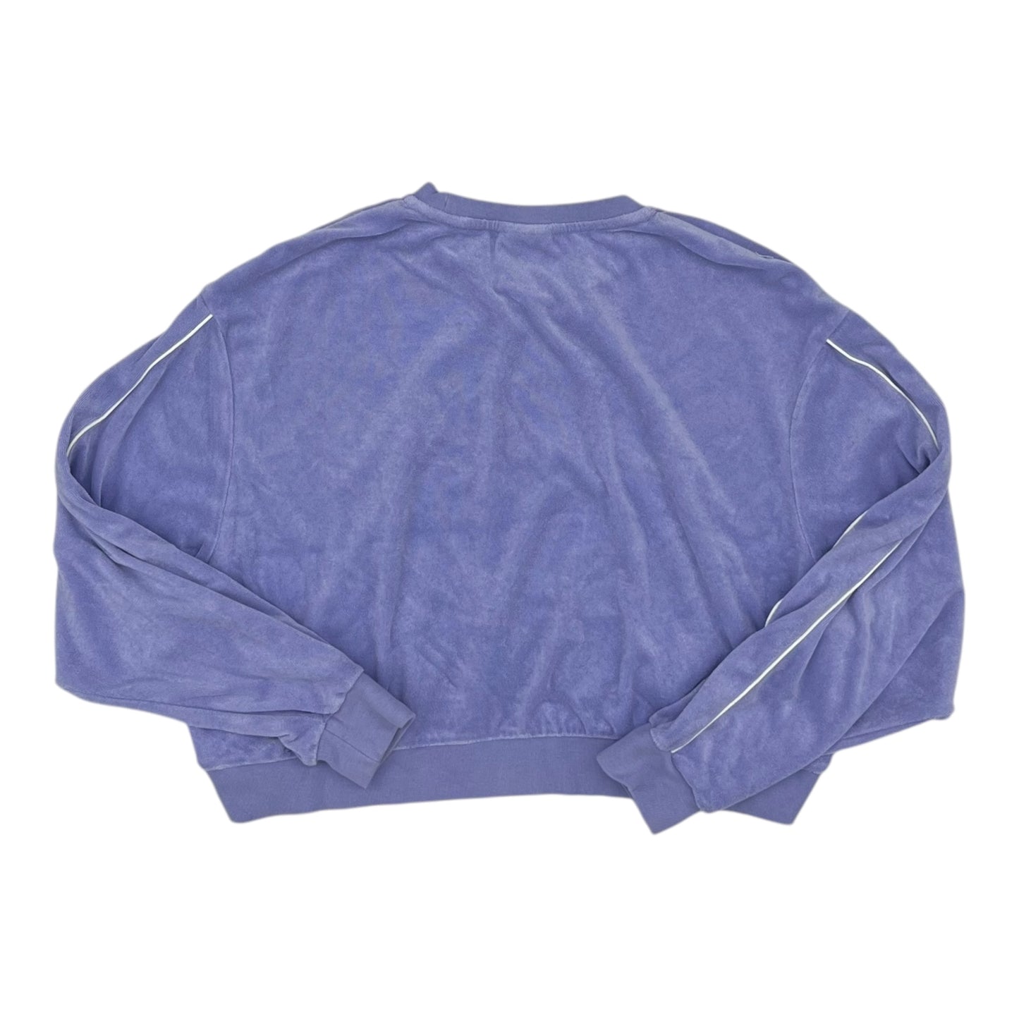 Athletic Top Ls Crewneck By Nike Apparel In Purple, Size:M