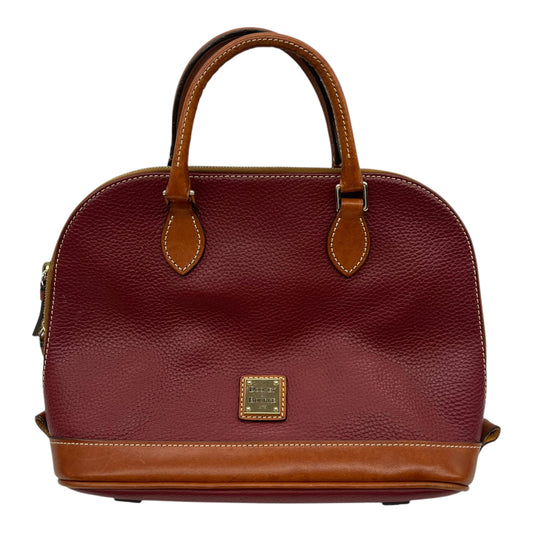 Handbag Designer By Dooney And Bourke In Red, Size:Medium