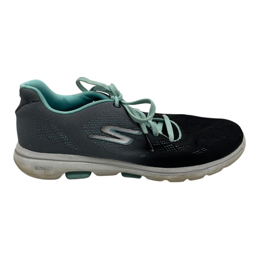 Shoes Athletic By Skechers In Blue & Grey, Size:9.5