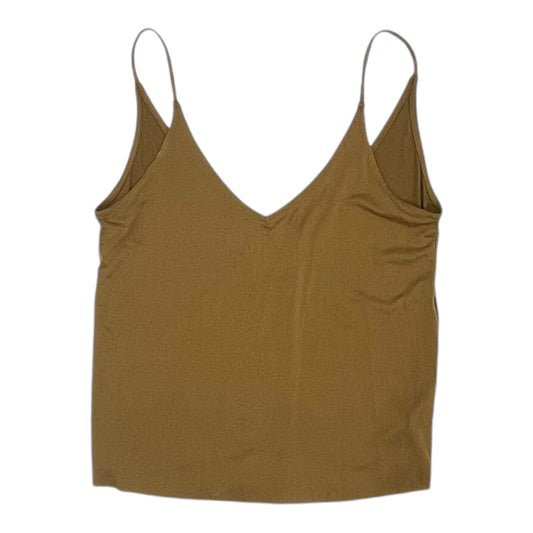 Tank Top By Clothes Mentor In Brown, Size:M