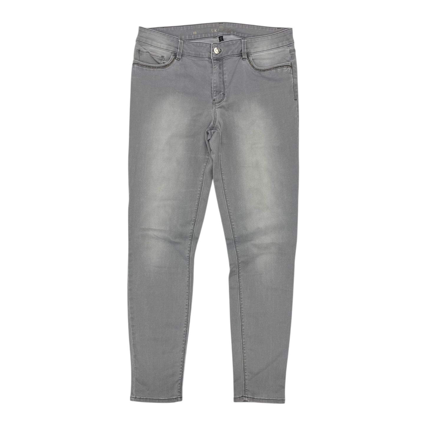 Jeans Skinny By White House Black Market In Black Denim, Size:10