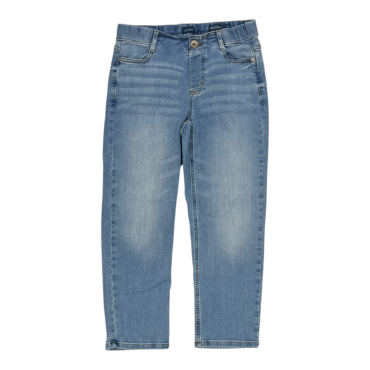 Jeans Cropped By J. Jill In Blue Denim, Size:2P