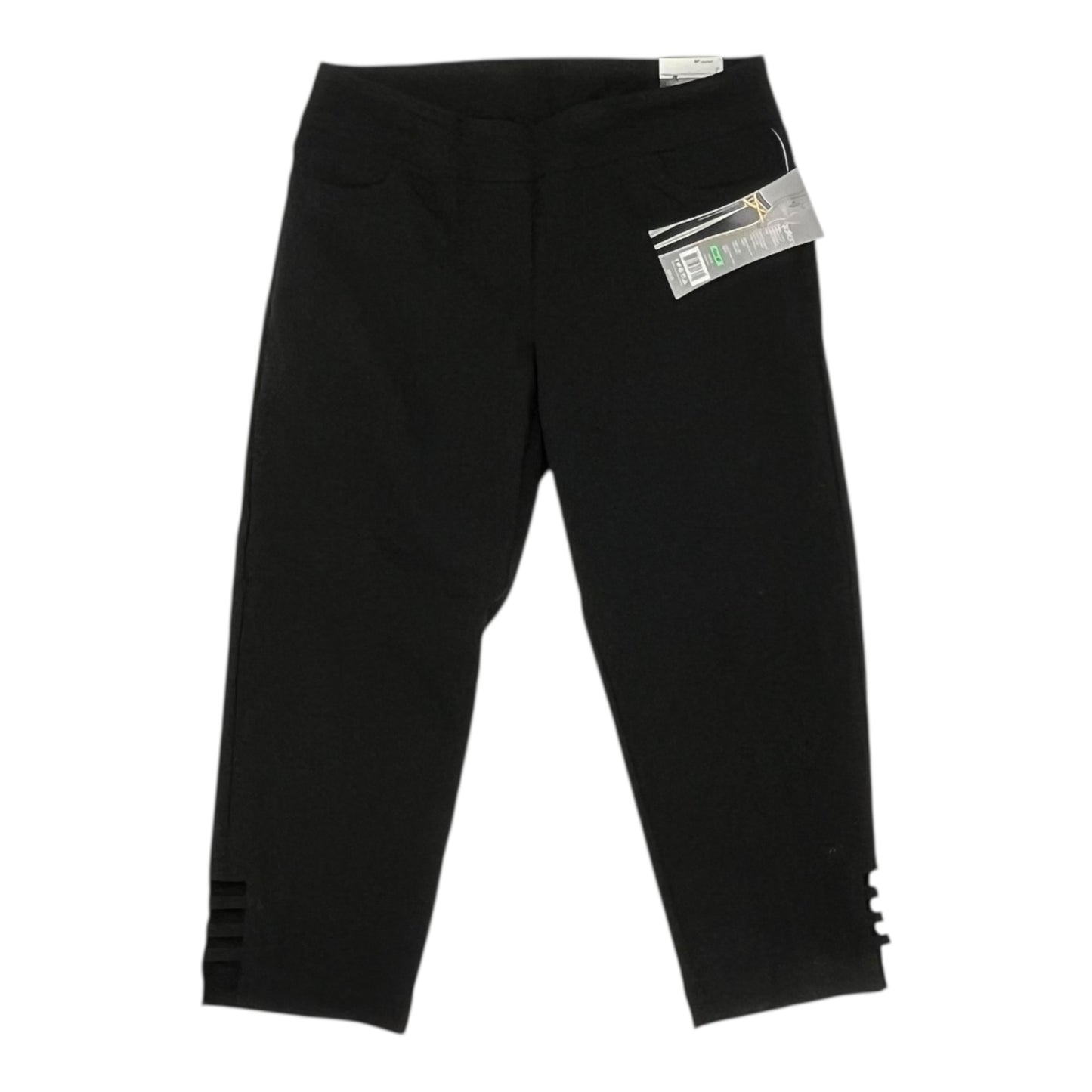 Pants Cropped By Clothes Mentor In Black, Size:8P