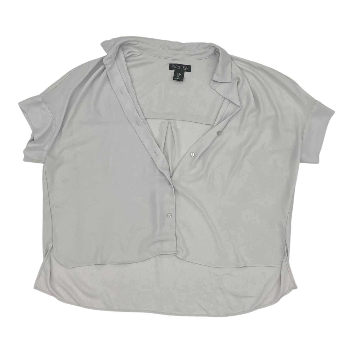 Blouse Ss By Rachel Zoe In Grey, Size:M