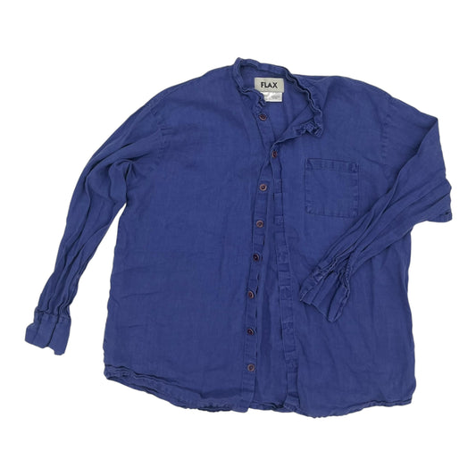 Top Ls By Flax In Purple, Size:S