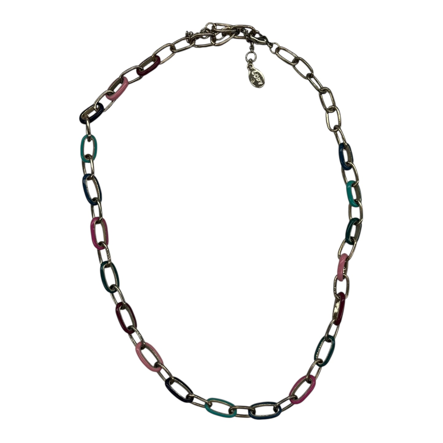 Necklace Chain By Loft In Multi