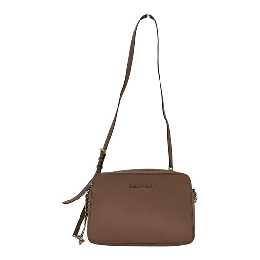 Crossbody Designer By Michael Kors In Pink, Size:Medium