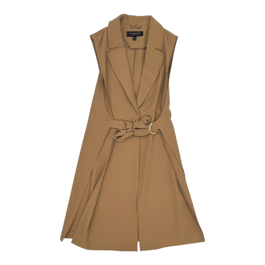 Vest Other By Andrew Marc In Tan, Size:Xl
