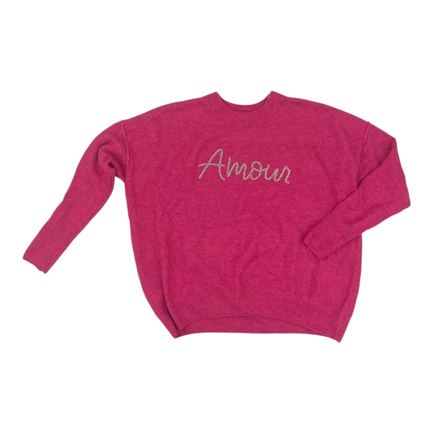 Sweater By Vince Camuto In Pink, Size:M