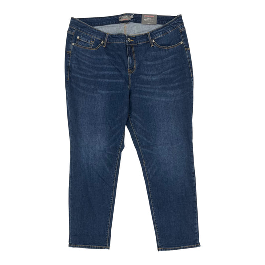 Jeans Straight By Torrid In Blue Denim, Size:22