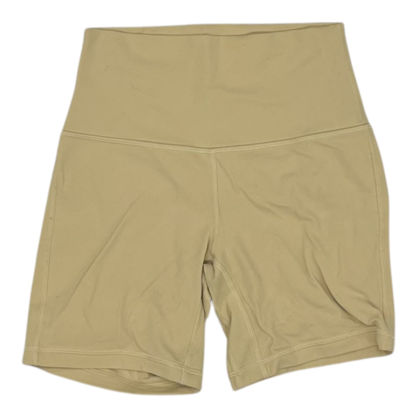 Athletic Shorts By Lululemon In Yellow, Size:S
