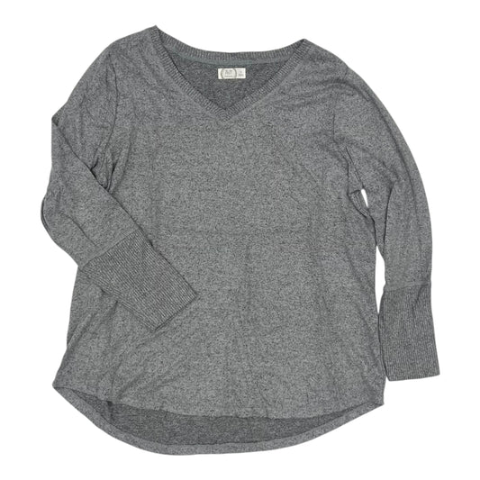 Top Ls By Maurices In Grey, Size:1X