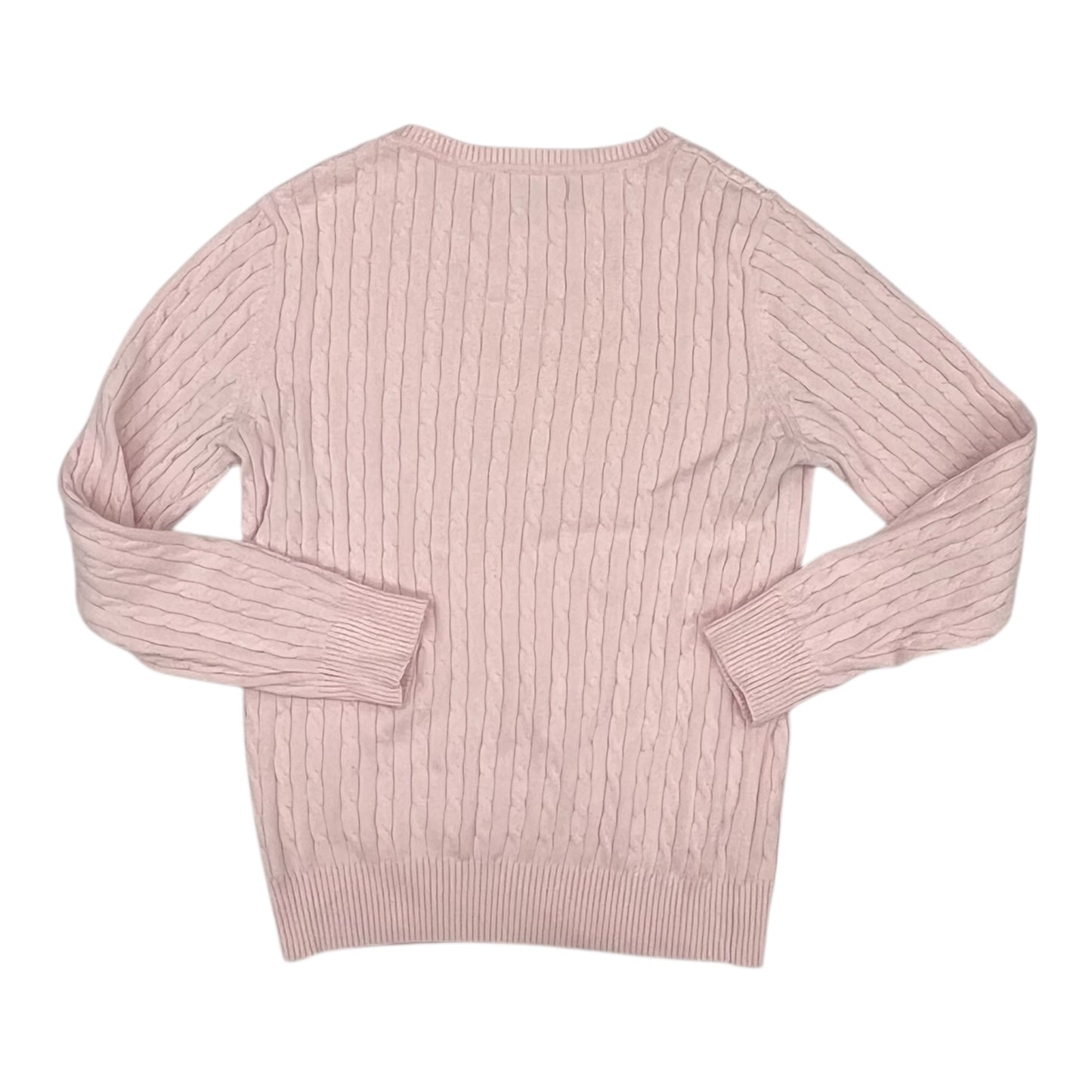 Sweater By Karen Scott In Pink, Size:M
