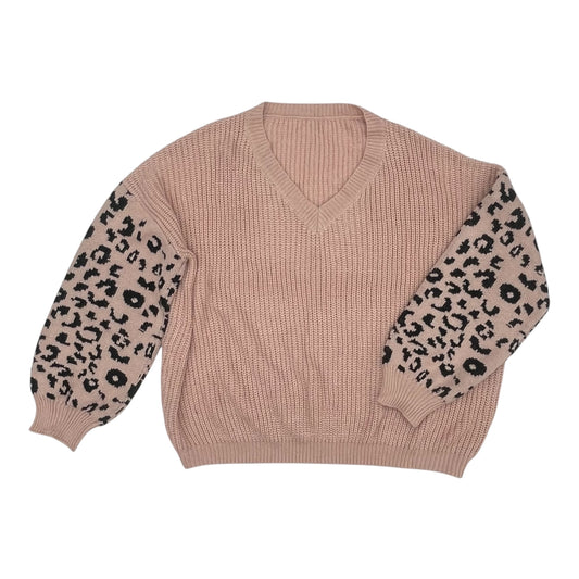 Sweater By Shein In Pink, Size:3X