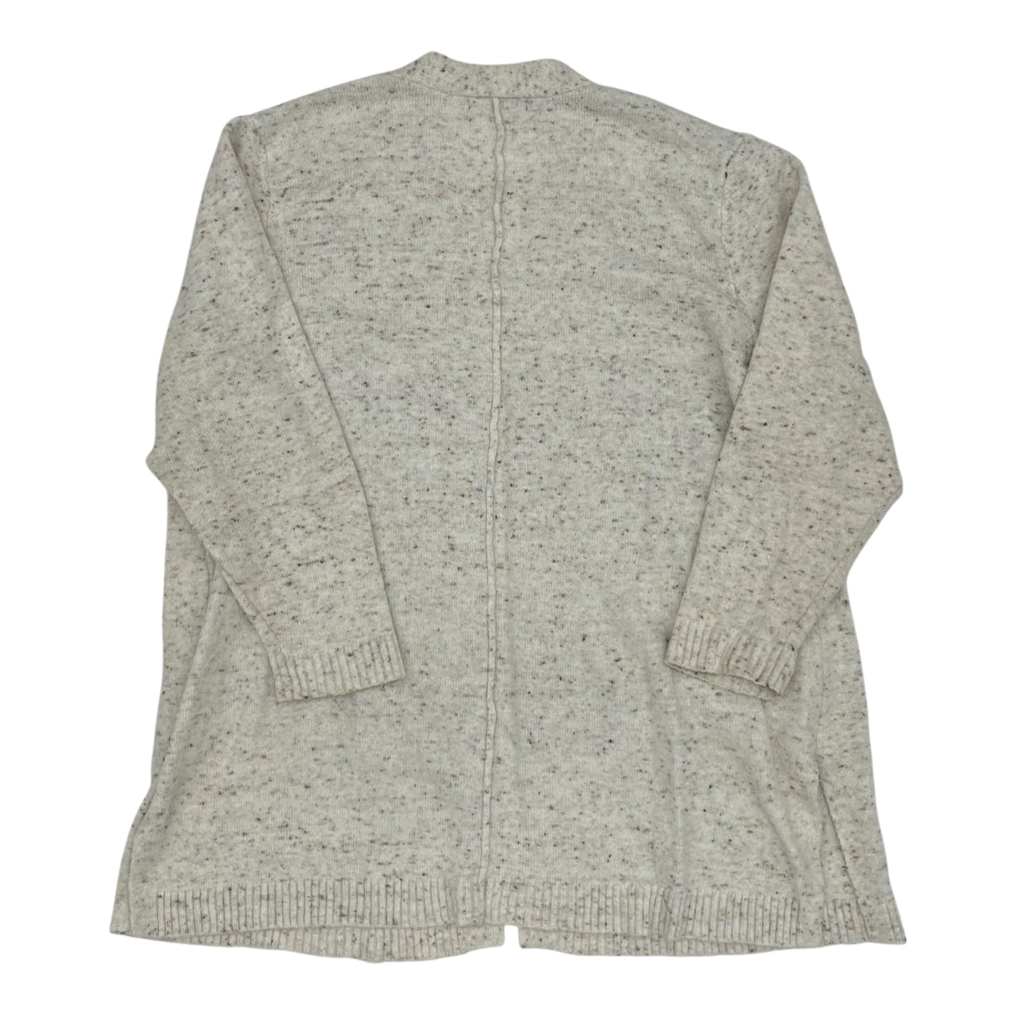 Sweater Cardigan By Love Ellie In Tan, Size:2X