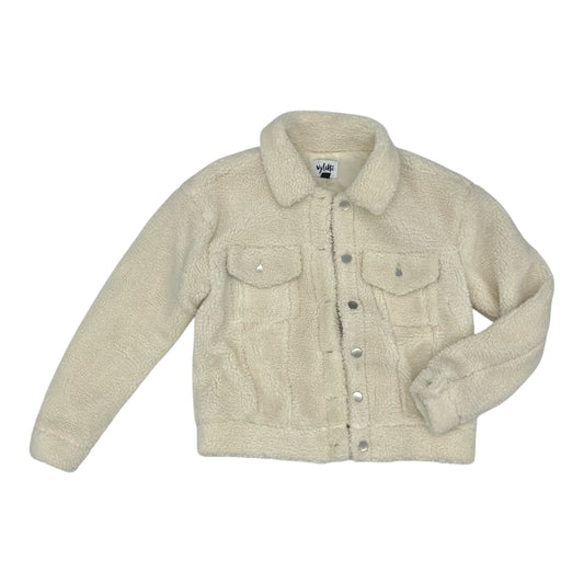 Jacket Faux Fur & Sherpa By Cmf In Tan, Size:M