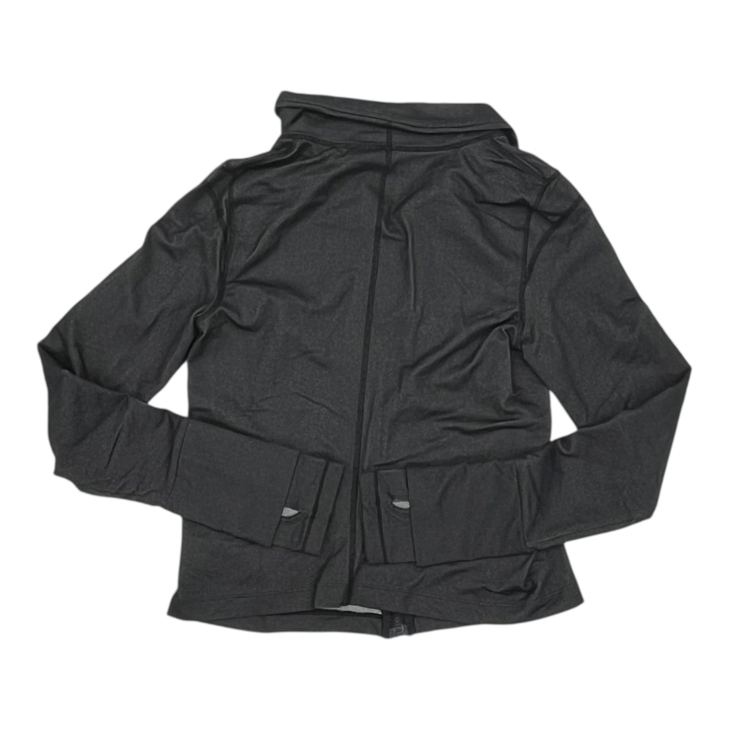 Athletic Jacket By Under Armour In Grey, Size:M