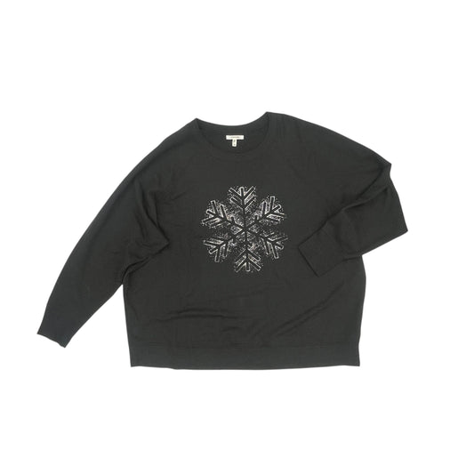 Top Ls By Maurices In Black, Size:2X