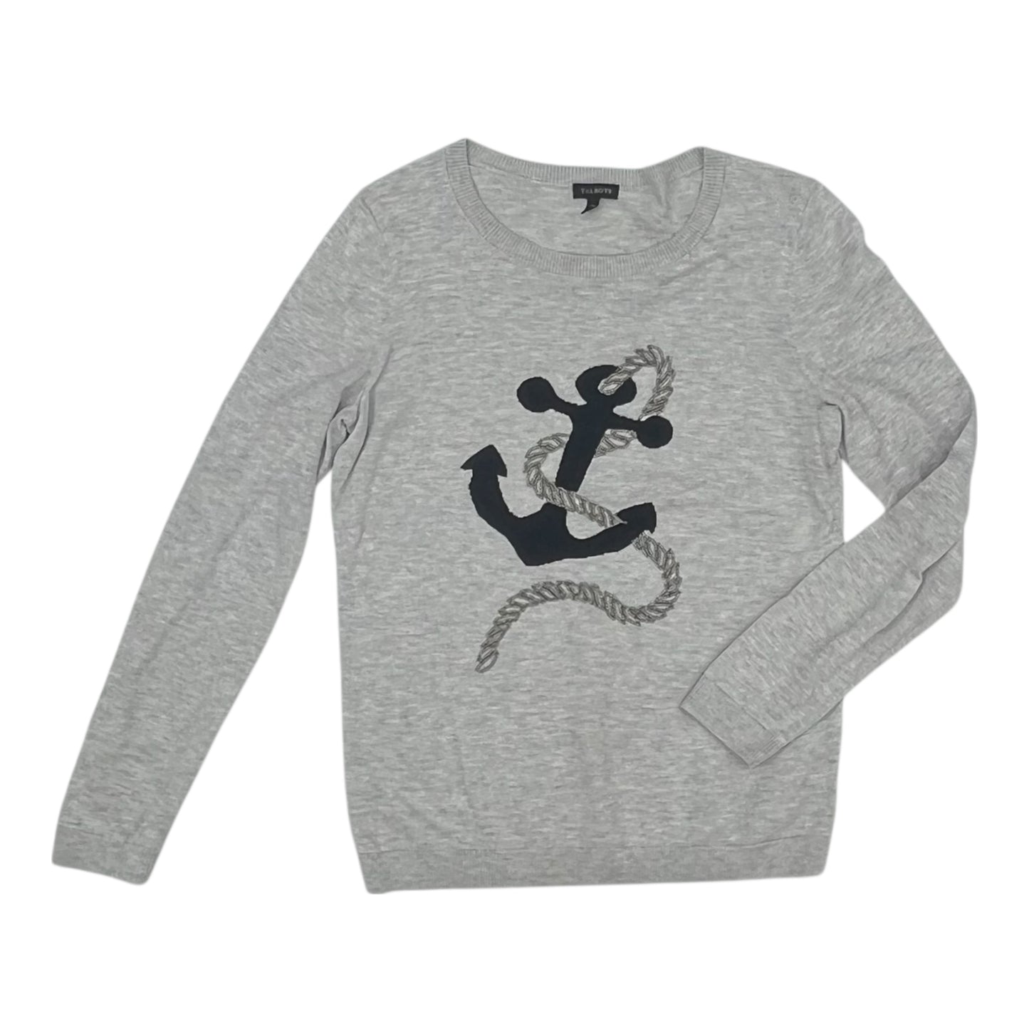 Sweater By Talbots In Grey, Size:S