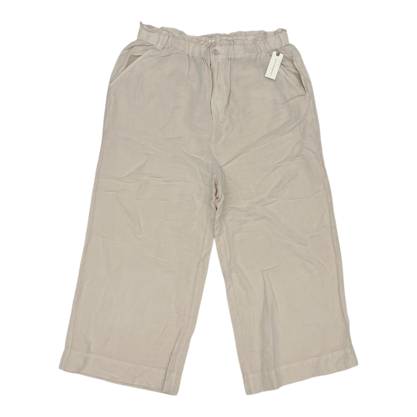 Pants Linen By Cloth & Stone In Tan, Size:Xl