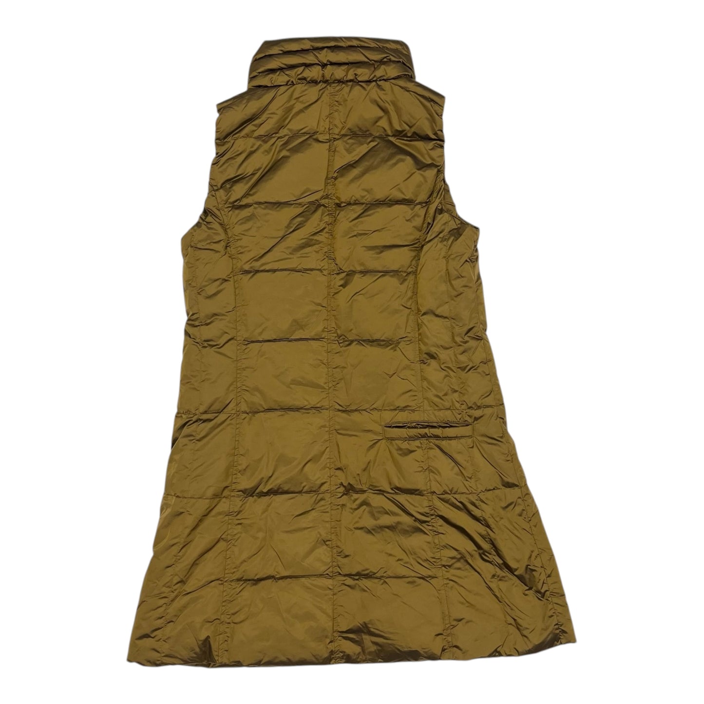 Vest Puffer & Quilted By Clothes Mentor In Bronze, Size:S